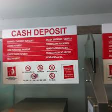 Any damaged or foreign coins will be cast aside by the machine. Photos At Public Bank Kulaijaya