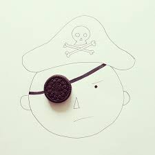 Pirate Doodle By Javier Perez Cintascotch Via Behance Whimsical Illustration Creative Art Creative Illustration