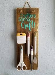 Craft tools are another item you can hang up in your crafting space. Craft Room Organization Vinyl Signs 42 Ideas Cricut Craft Room Diy Craft Room Craft Room Organization Diy