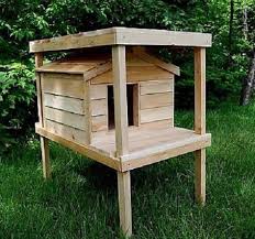 Outdoor Cat House For Summer And Like Omg Get Some Yourself Some Pawtastic Adorable Cat Apparel Outdoor Cat House Outside Cat House Outdoor Cats