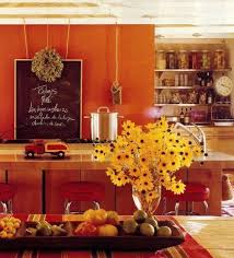 Red And Orange Combine To Warm The Kitchen Orange Kitchen Kitchen Decor Apartment Kitchen Colors