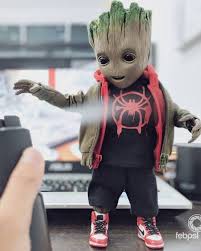 Baby Groot Became A Spider Name Him Credit Febpsi Follow Superheronow For Daily Dose Of Comic Memes News An In 2020 Baby Groot Groot Marvel Marvel Comics Wallpaper
