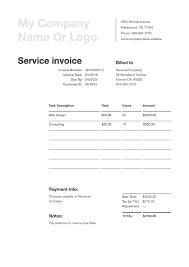 Fill in your information on the template. Free Invoice Templates Download Invoice Templates In Pdf