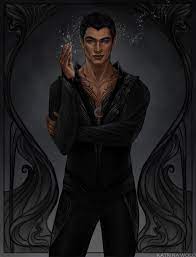 Maas art artist fantasy magic fanart book fanart acotar a court of wings and ruin a court of silver flames helion sun dawn court prythian cauldron Katrina Rhysand High Lord Of The Night Court There Are
