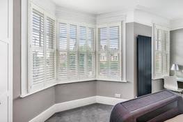 Our bespoke window shutter designs and service in london can guarantee you an excellent and stress free experience. Bay Window Shutters By Plantation Shutters