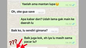 Apabila whatsapp sudah di buka silahkan pilih ikon titik tiga ( ፧ ) di bagian pojok kanan atas layar kemudian pilih opsi whatsapp web. Uji Kesetiaan Pacar Ngechat Pake Nomor Baru Ngaku2 Jadi Mantan Dia Youtube