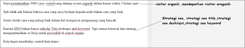 Dengan adanya kata kunci ini mempunyai kedudukan guna memahami ataupun merangkai informasi. Contoh Kata Kunci Dalam Kalimat Paragraf Strategi Seo Keyword Omblogging