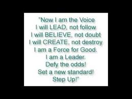 Tony Robbins Now I Am The Voice Incantation Tony Robbins Quotes Einstein Quotes Motivational Speeches