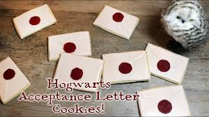Available on etsy from petitcookie, the 3d printed baking tool lets you bake cookies in the shape of the chosen one's. Hogwarts Acceptance Letter Cookies Harry Potter Cookies Back To Hogwarts Harry Potter Food Youtube