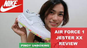 Very comfortable sneakers that can easily be worn with any outfit! Nike Air Force 1 Jester Xx Women S On Feet Review Rhea Lorraine Youtube