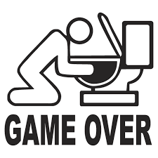 Size game over by pedro m. Sticker Jdm Game Over