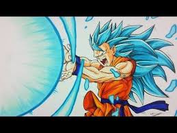 Drawing Goku Super Saiyan Blue 3 Kamehameha Tolgart Youtube Goku Super Saiyan Blue Super Saiyan Blue Goku Super Saiyan
