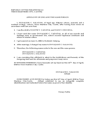In the early 1950s, the iraqi government granted permission to its 120,000 jewish citizens to leave ( operation ezra and nehemiah ), conditional on their renouncing their citizenship and leaving behind all their properties and assets. Affidavit Of One And The Same Person Edited Pdf Affidavit Government