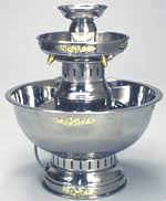 Catering Rentals Chairs For Affairs Champagne Fountain Vintage Serving Trays Fountain