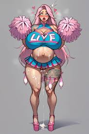 Breast Expansion, Livestream View, Cheerleader Shemale AI Porn