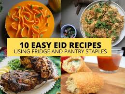 10 easy eid recipes using fridge and