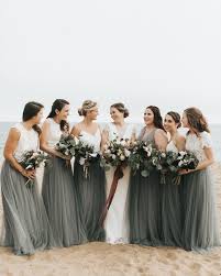 Trending Now Two Piece Bridesmaids Looks Two Piece Bridesmaid Dresses Bridesmaid Skirt And Top Making A Wedding Dress