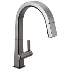 single handle pull down kitchen faucet