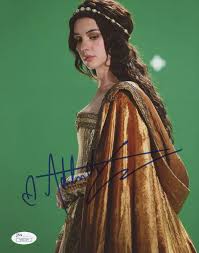 #adelaidekane, #adelaidekaneedit, #adelaide_kane, #adelainekane, #adeleidekane, #adeleinekane. Adelaide Kane Signed Reign 8x10 Photo Jsa Coa