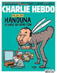 Charlie hebdo jette un regard acéré sur la société, l'écologie & l'actualité politique : Hanouna Severement Caricature Par Charlie Hebdo