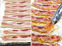 Line a baking sheet with aluminum foil to catch drippings, and place the cooling rack on top. How To Cook Bacon In The Oven Jessica Gavin