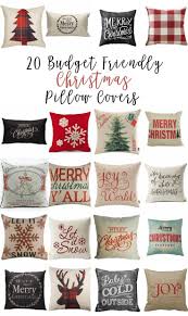 20 Budget Friendly Christmas Pillow Covers Dream Design Diy Christmas Pillow Covers Christmas Pillow Pillow Covers
