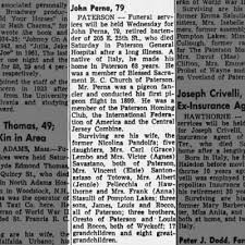 Obituary for John Perna