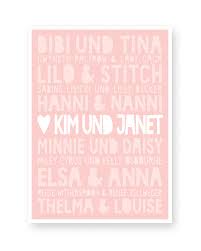 September 2015 |copyright salzgeber & co. Famous Best Friends Poster Fur Beste Freundinnen Printcandy