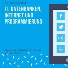 Banken und versicherungen benötigen datenbanken, um ihre kunden zu verwalten. Datenbanken Programmierung It Und Internet