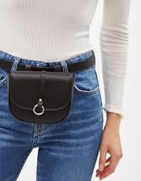 Faux Leather Belt Bag Promo Up To 40 Off Bershka United States In 2020 Leather Belt Bag Faux Leather Belts Belt Bag