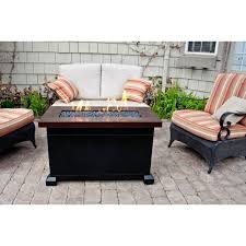 Avawing propane fire pit table, 42 inch 60,000 btu square gas fire pits with glass wind guard w/ceramic tabletop with waterproof cover, outdoor companion, tempered glass beads, protective cover. Camp Chef Monterey Propane Gas Fire Pit Fp40 The Home Depot