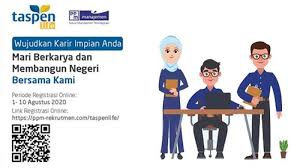 Di bandara cari di antara 16.100+ lowongan kerja terbaru di indonesia dan di luar negeri gaji yang layak pekerjaan penuh waktu, sementara dan paruh apapun pekerjaan yang sobat inginkan di tana toraja, yang penting halal dan berkah. Lowongan Kerja Terbaru Bulan Agustus 2020 Mulai Taspen Life Asuransi Bumn Hingga Perekam Medis Tribunnews Com Mobile