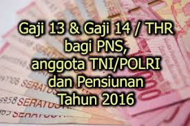 Maybe you would like to learn more about one of these? Kepastian Pembayaran Gaji 14 Thr Bagi Pns Sebelum Lebaran Dan Gaji 13 Cair Pada Bulan Juli 2016 Salam Edukasi