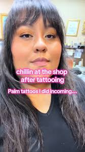 Im A Tattoo Artist Palm Tattoo