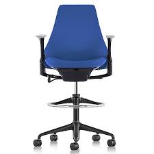 Sayl Stool Upholstered With Fixed Arms By Herman Miller At Lumens Com