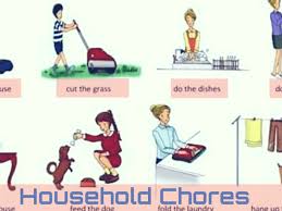 Talking About Household Chores In English Eslbuzz Learning English Household Chores Learn English English For Beginners