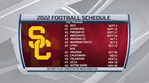 Previewing Usc's 2022 Football Schedule | Pac-12