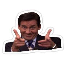 The Office Michael Scott Pointing Stickers In 2021 The Office Stickers Meme Stickers Meme Faces