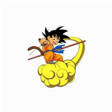Dragonball Goku Cloud Fly Anime Art Illust White Retina Ipad Air Wallpaper Dragon Ball Art Art Anime Dragon Ball Super