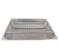 Stainless Steel Strainer - Fits All Standard 20"x20" Sinks, 2-1/4"D