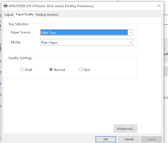 Download the driver that's suitable for your variant of windows system. Color Setting Not Available In Paper Quality Tab Would Like To Print In Color But Not Working
