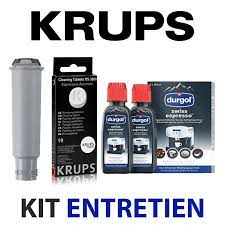 Check spelling or type a new query. Kit Entretien Pour Krups Nettoyage Detartrage Et Filtre A Eau