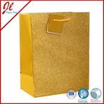 Golden Paper Bags Printed Paper Carrier Bag Vest Carrier Bags for Sale