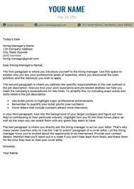 A smart, enthusiastic, and tailored cover letter will help set you apart from the masses. 90 Cover Letter Templates Free Word Download Best For Job Seekers