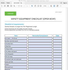 Maybe you would like to learn more about one of these? Safety Checklists For Vessels 24m And Superyachts Ocean Time Marine
