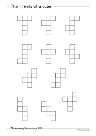Divide the rubik's cube into layers and solve each layer applying the given algorithm not. Nets Of A Cube Puzzle Numeracy Resources Cd