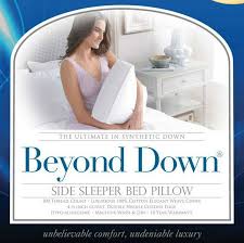 Beyond down side sleeper pillow. Isotonic Sleep Better Beyond Down Side Sleeper Queen Pillow 20x30 For Sale Online Ebay