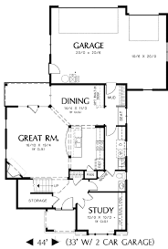 Plan 69204am Rear Entry Garage And Two Exterior Choices House Plans Traditional House Plan Building A Small Cabin