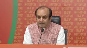 BJP National Spokesperson Dr. Sudhanshu Trivedi addresses a press  conference at party headquarters in New Delhi. | Facebook