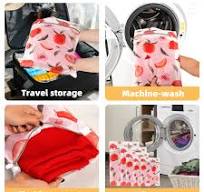 Amazon.com: 5Pcs Durable Mesh Laundry Bag, Durable Laundry Bags with  Premium Zipper (5PCS Peach) : Home & Kitchen